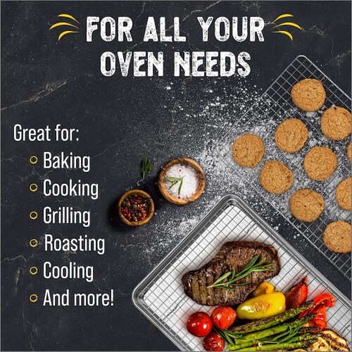 Half-Sheet Pan and Cooling Rack Set