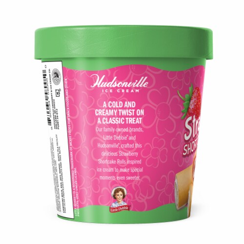 Little Debbie® Strawberry Shortcakes Rolls Ice Cream Perspective: left