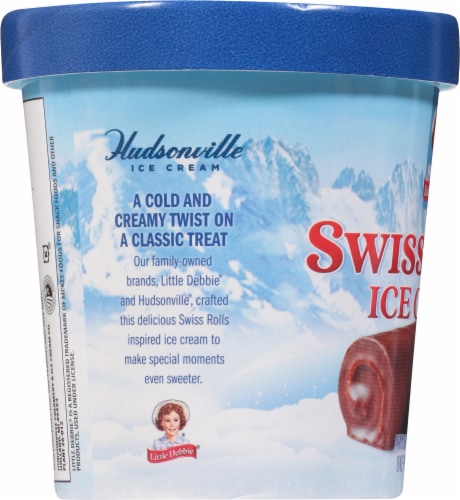 Little Debbie® Swiss Rolls Ice Cream Perspective: left