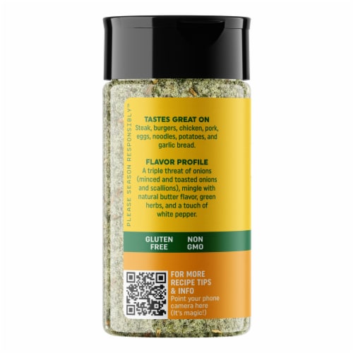 Fire & Smoke Society® Onion Butter™ All-Purpose Seasoning Perspective: left