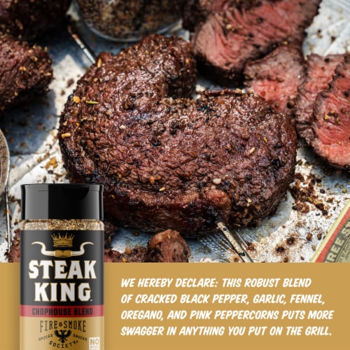 Fire & Smoke: Steak King Competition Blend, 10 oz