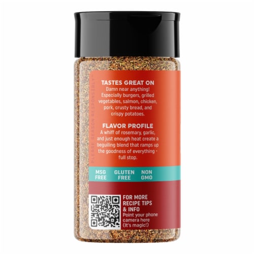 Fire & Smoke Society® The Usual® All Purpose Seasoning Perspective: left