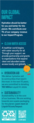 Liquid I.V.® Tropical Punch Hydration Multiplier® for Kids Perspective: left