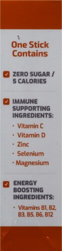 TruLabs® Hydrate™ Perfect Orange Electrolyte Drink Mix Perspective: left