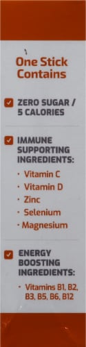 TruLabs® Hydrate™ Perfect Orange Electrolyte Drink Mix Perspective: left