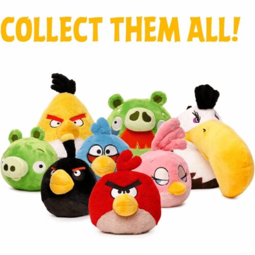 Angry Birds Stella Pink Girly Bird Plush 8 Pillow Doll Character Mighty Mojo 1 unit Harris Teeter