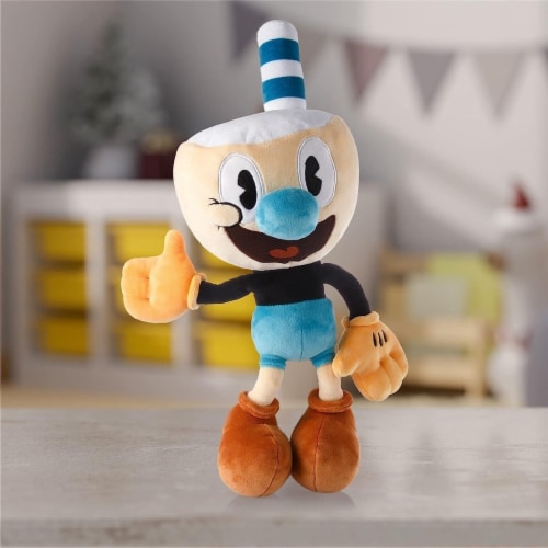 Mighty Mojo Cuphead Show Mugman Plush Doll 15 Inch Soft Toy Animated Series 1 unit Ralphs