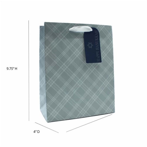 Hannukah Cub Holiday Christmas Christmas Gift Bag - Design #2 Perspective: left