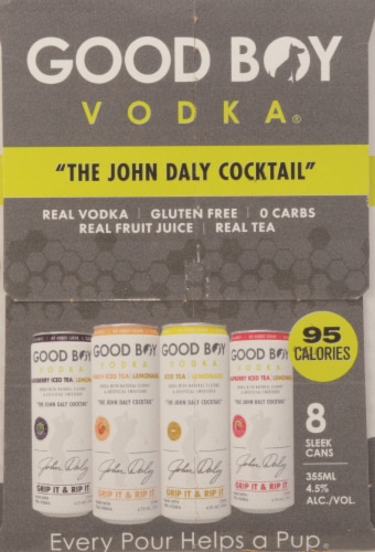 Good Boy Vodka® The John Daly Coctail Variety Pack Perspective: left