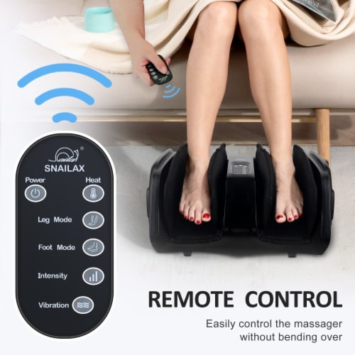 Snailax Foot Calf Massager Machine with Heat, Compression Leg Massager for Pain Relief--5K657, 1 - Fry's Food Stores Snailax Foot Calf Massager Machine with Heat, Compression Leg Massager for Pain Relief--5K657, 1 - Fry's Food Stores