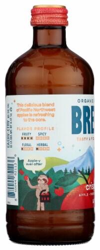 Brew Dr. Kombucha Crisp Apple™ Probiotic Tea Perspective: left