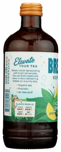 Brew Dr.® Kombucha Iced Tea Lemonade Perspective: left