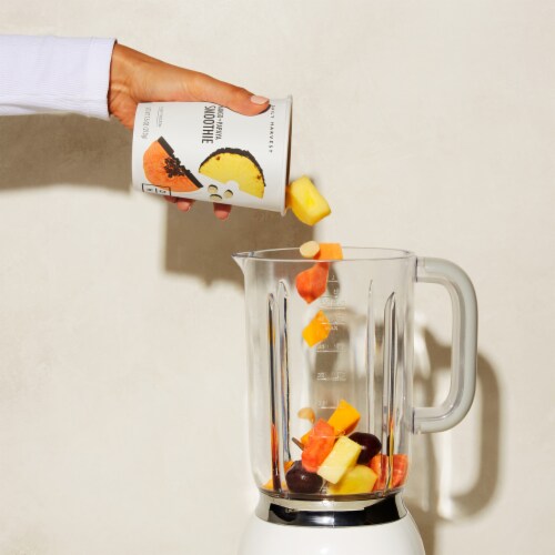 Daily Harvest Mango + Papaya Smoothie Perspective: left