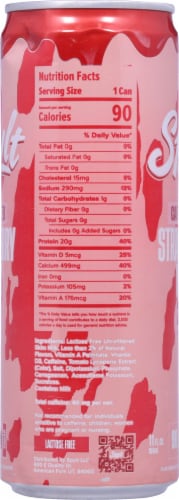 Spylt Caffeinated Strawberry Milk Perspective: left