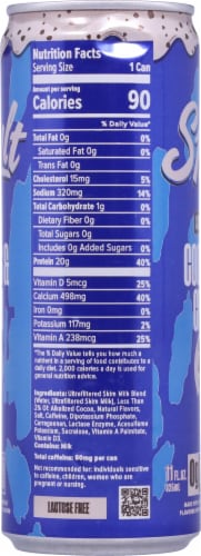Spylt Caffeinated Cookies & Cream Milk Protein Drink Perspective: left