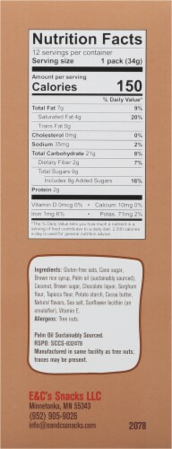 Heavanly Hunks® Minis Oatmeal Chocolate Perspective: left