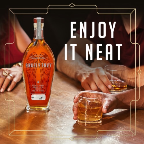 Angel's Envy Cask Strength Bourbon Perspective: left