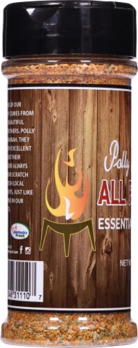 Polly Savannah's All Purpose Seasoning Perspective: left