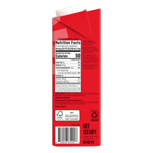 Revl Fruits™ Cranberry Juice Blend Perspective: left