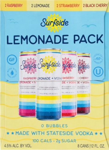 Surfside Lemonade Variety Pack Perspective: left