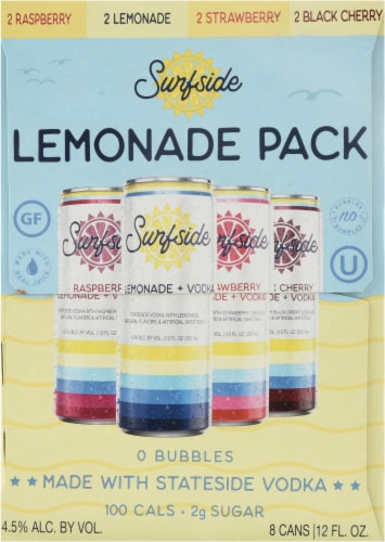 Surfside Lemonade Variety Pack Perspective: left
