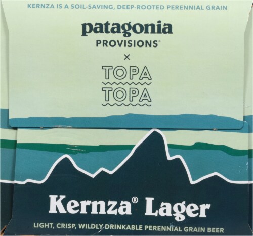 Patagonia Provisions Kernza Lager Cans Perspective: left