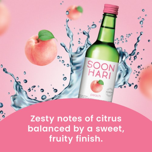 Soonhari Peach Soju Perspective: left