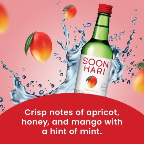 Soonhari Apple Mango Soju Perspective: left