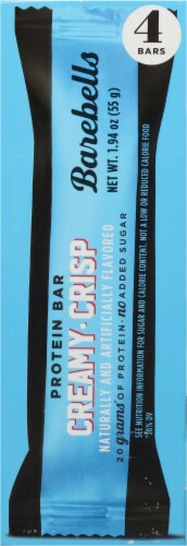 Barebells Creamy Crisp Protein Bars Perspective: left