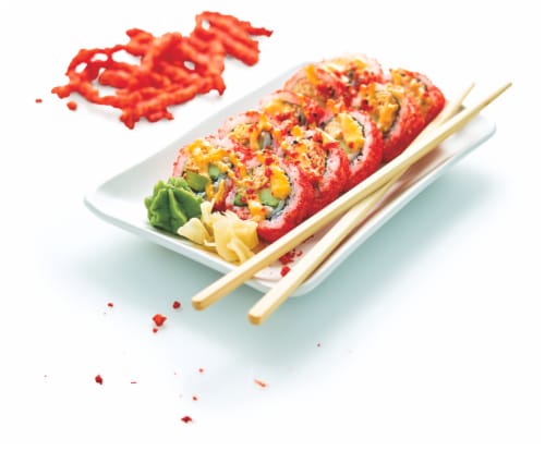 Cheetos® Flamin' Hot® Sushi California Roll Perspective: left