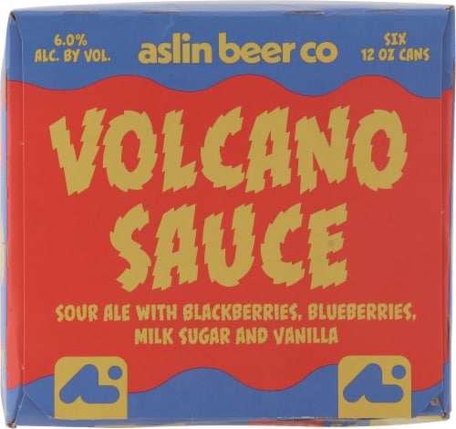 Aslin Beer Co Volcano Sauce Sour Ale Perspective: left
