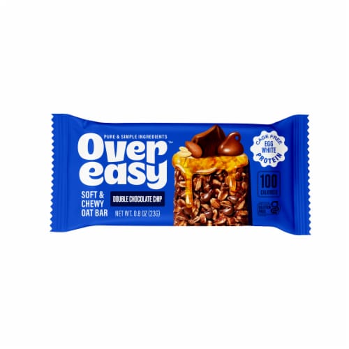 Over Easy™ Double Chocolate Chip Soft & Chewy Oat Bars Perspective: left