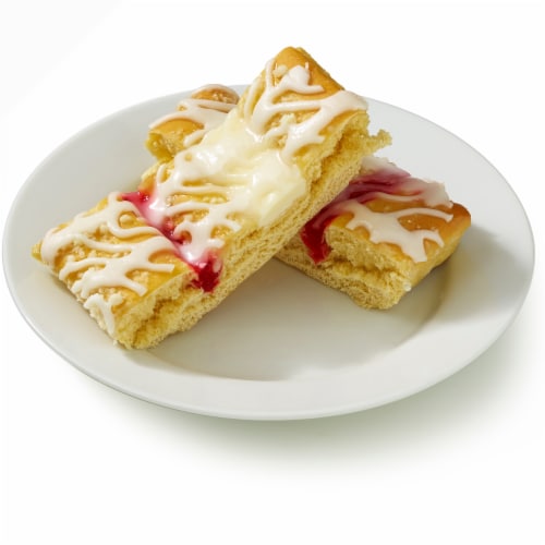 Abby's Delicious! Strawberry Cheese Coffee Cake Perspective: left