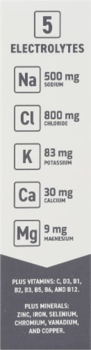 Trulabs® Hydrate™ Strawberry Lemonade Electrolyte Drink Mix Packets Perspective: left