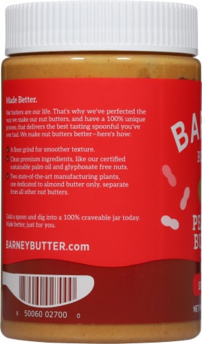 Barney Butter® Smooth Peanut Butter Spread Perspective: left