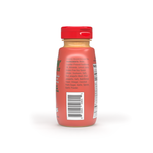Bitchin' Sauce® Sriracha Squeeze Bottle Perspective: left