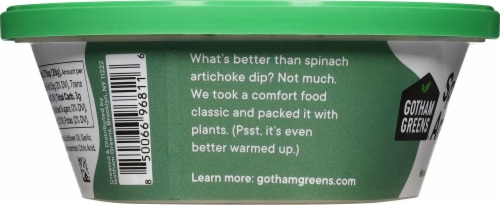 Gotham Greens® Spinach Artichoke Dip Perspective: left