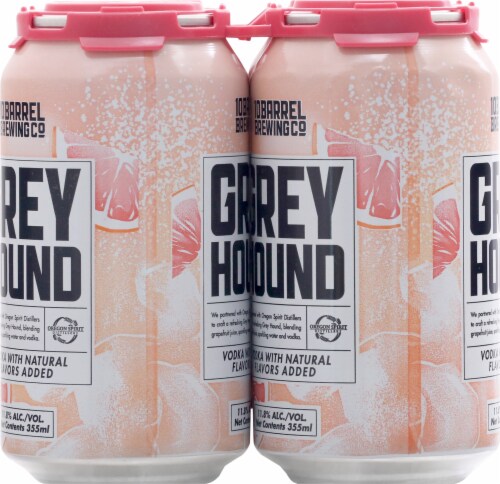 10 Barrel Brewing Greyhound Prepared Cocktails Perspective: left
