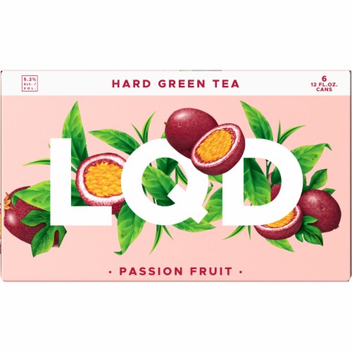 LQD Creative Liquids Passion Fruit Hard Green Tea Perspective: left