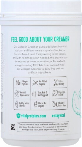 Vital Proteins Collagen Coconut Creamer Perspective: left