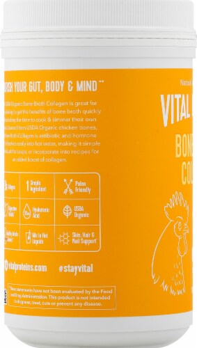 Vital Proteins  Organic Bone Broth Collagen   Chicken Perspective: left