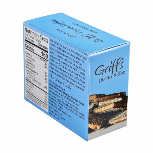 Griff's Pecan Toffee Perspective: left