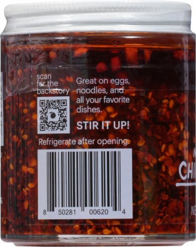 Momofuku Original Chili Crunch Perspective: left