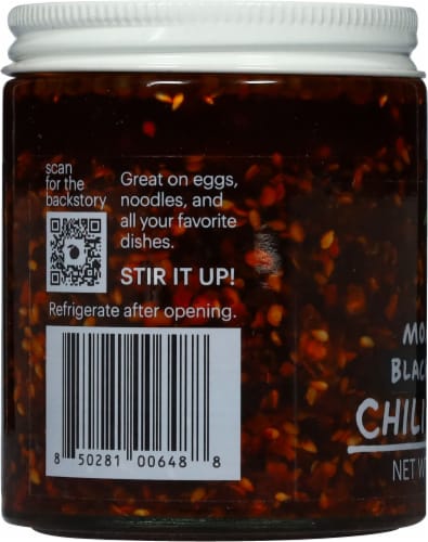 Momofuku Black Truffle Chili Crunch Perspective: left