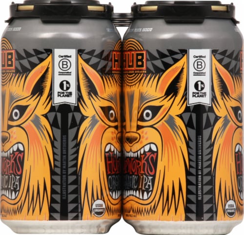Hopworks Urban Brewery Horip Ale Beer Perspective: left