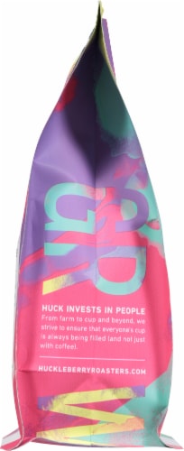 Huckleberry Roasters South American Single Origin Whole Bean Coffee Perspective: left
