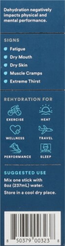 Drip Drop® Watermelon Powdered Drink Mix Packets Perspective: left