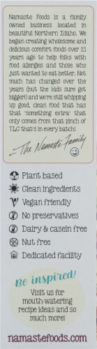 Namaste Foods Gluten Free Pizza Crust Mix Perspective: left