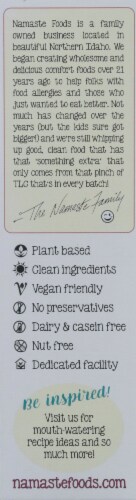 Namaste Gluten Free Waffle & Pancake Mix Perspective: left