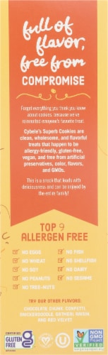 Cybele's Free to Eat® Chocolate Chip Cookies Perspective: left